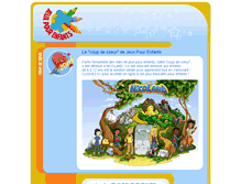 Tablet Screenshot of jeux-pour-enfants.com